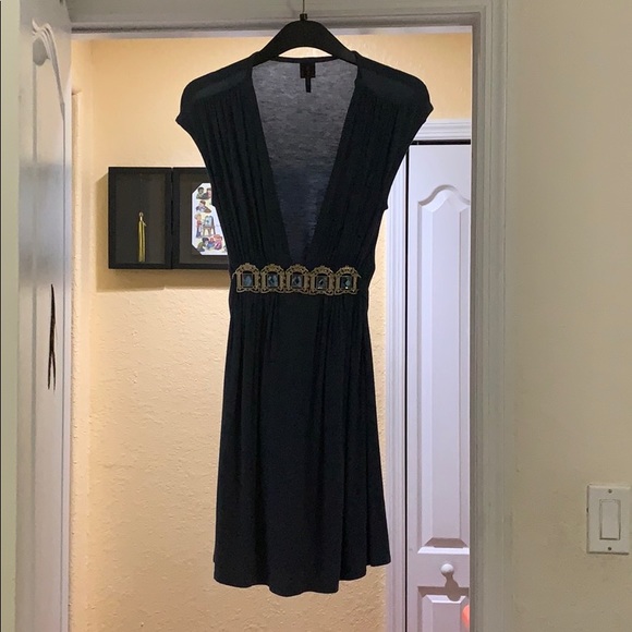 2/25 Midnight blue dress - Picture 2 of 3